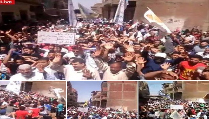 حشد ثوري مهيب لثوار "العدوة" في ذكرى تحرير سيناء (صور)