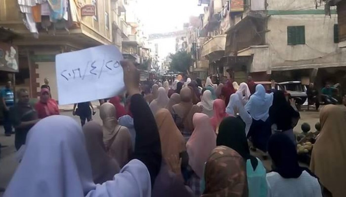 16 تظاهرة بعروس البحر المتوسط ضد قائد الانقلاب وتعلنها "مصر مش للبيع"