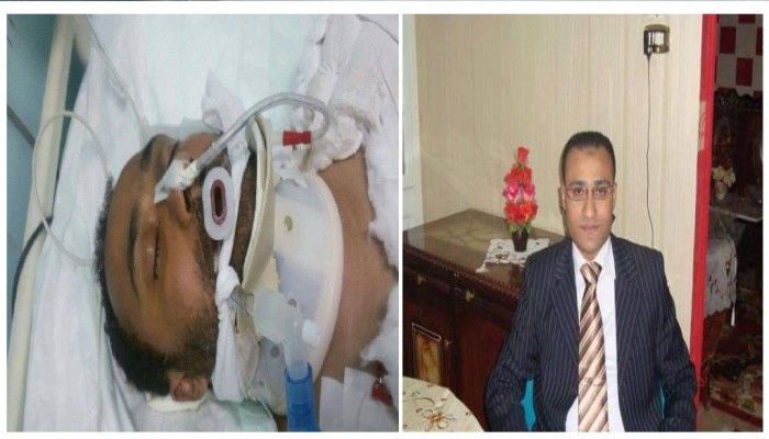 استشهاد "أحمد حسن" متأثرا بإصابته جراء إلقاءه من الدور الرابع اثناء اعتقاله من منزله