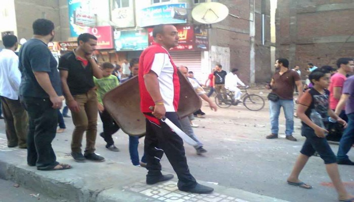 انعدام الأمن .. بلطجية يسطون على محال بالبساتين ويثيرون الذعر في المواطنين (فيديو)
