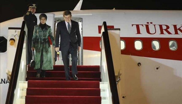 رئيس الوزراء التركي يصل إلى الدوحة في زيارة رسمية
