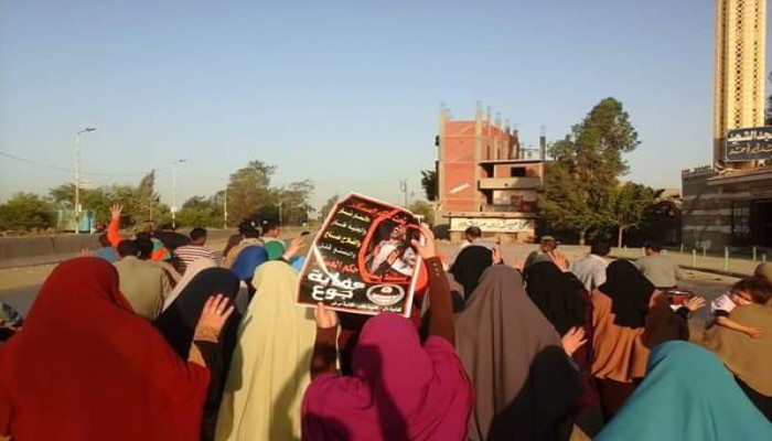 مسيرة لثوار الزقازيق ضد حكم العسكر