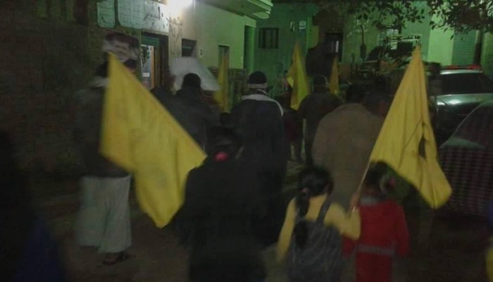 مسيرة ليلية بيوسف الصديق ضد حكم العسكر