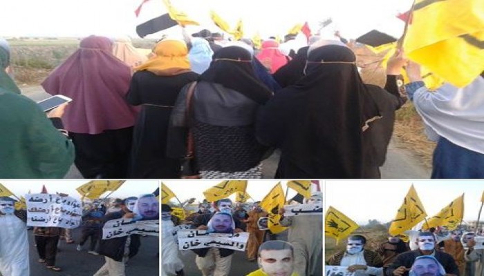 البحيرة : مستهل جمعة "اغضب" .. مسيرة حاشدة لثوار "الدلنجات" تطالب بإسقاط النظام