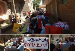 بني حدير تنتفض في مسيرة حاشدة
