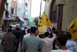 الفيوم تنتفض وتندد بجرائم الانقلاب في جمعة "اغضب"