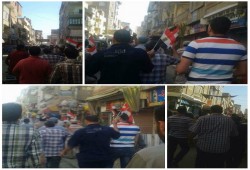 فعالية مناهضة للعسكر لثوار المحلة في بداية أسبوع "اغضب"