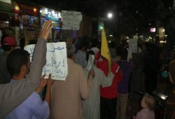 مسيرة ليلية لثوار اطسا‬ بالفيوم في مستهل اسبوع ثوري جديد