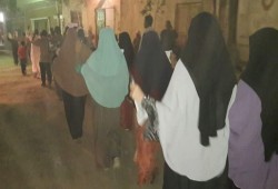مسيرة ليلية لثوار ترسا بالفيوم تندد ببيع الانقلاب لأرض مصر