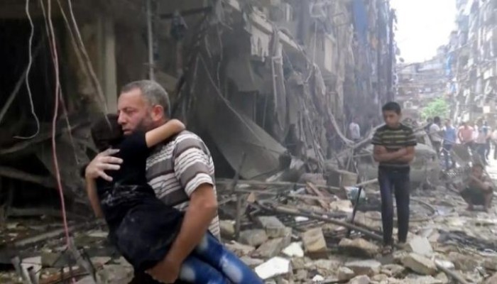 النظام السوري يواصل غاراته على حلب لليوم العاشر على التوالي