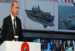 تركيا تصنع سفينة برمائية.. وأردوغان يعلن التخلص من الاعتماد على السلاح الخارجي بحلول عام 2023