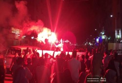 مسيرة ليلية لثوار فيصل تهتف "الشعب يريد إسقاط النظام"