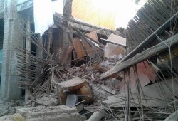 انهيار منزل مكون من طابقين بسوهاج دون إصابات