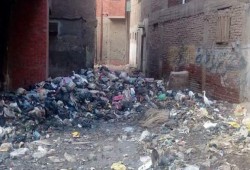 انتشار القمامة بهرية رزنة بالزقازيق .. وسط تخاذل مسئولي الانقلاب