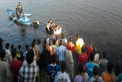 انتشال جثة طالب بعد غرقه في "نيل رشيد" بكفر الشيخ