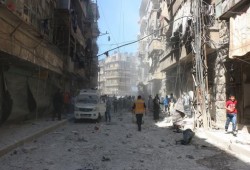 حلب.. تجدد القصف بعد يوم دامي
