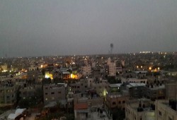 قصف صهيوني على حدود قطاع غزة بالطائرات والمدفعية