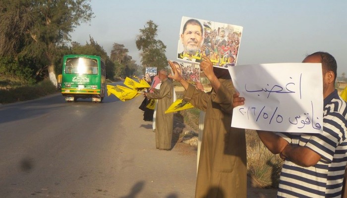 أحرار فاقوس بالشرقية يختتمون مظاهرات "اغضب"