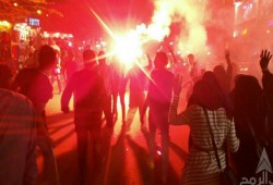 مسيرة ليلية لشباب عين شمس تنادي بالحرية للمعتقلين