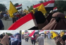 البحيرة : سلسلة بشرية لثوار النوبارية بداية فعاليات "كفاية"