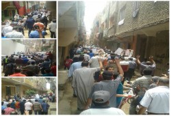 7 مظاهرات بالجيزة تطالب برحيل العسكر