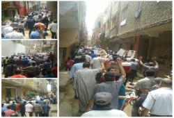7 مظاهرات بالجيزة تطالب برحيل العسكر