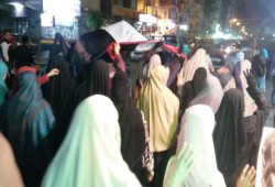 فعالية ليلية لثوار الرمل بالإسكندرية تضامنا مع سوريا