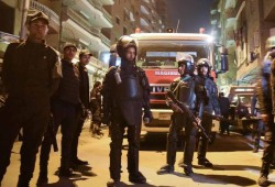 مقتل 8 من أفراد شرطة في هجوم بالأسلحة بحلوان