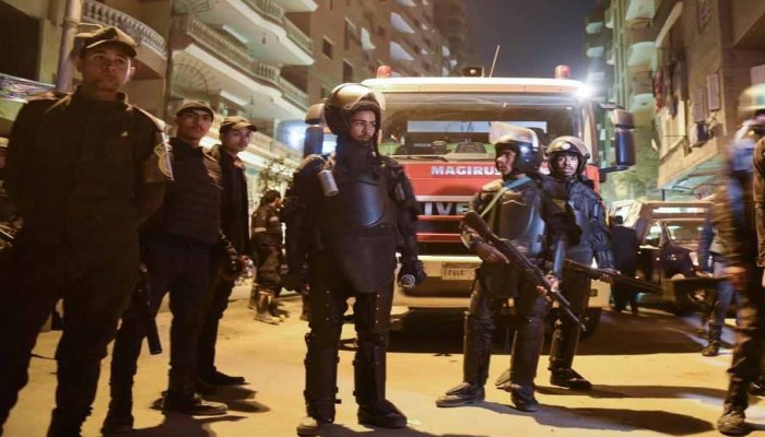 مقتل 8 من أفراد شرطة في هجوم بالأسلحة بحلوان