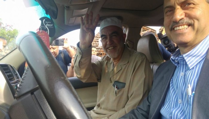 بالصور ... الشيخ رائد صلاح يدخل السجن الإسرائيلي مجددا
