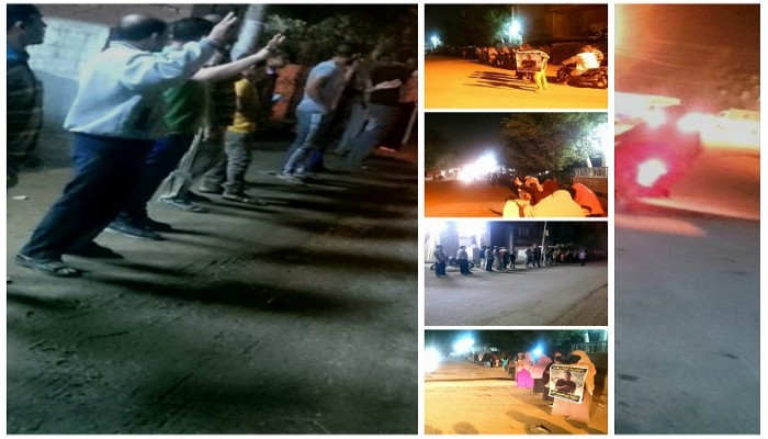 أهالي شلشلمون بالشرقية يحتجون على اختطاف طالب من لجنة الإمتحانات