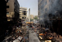 "كارثة الرويعي" .. شاهد (فيديو- صور) الدمار الذي خلفه الحريق