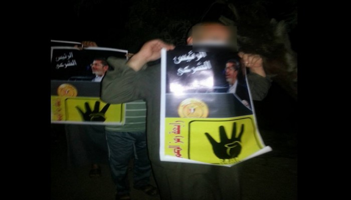 فعالية ليلية لثوار قطور بالغربية تندد بالانقلاب العسكري