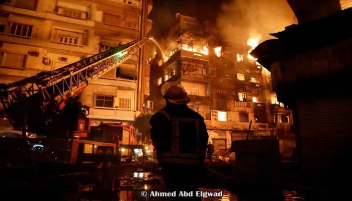 ارتفاع ضحايا حريق "العتبة" إلى 3 وفيات و91 مصابًا