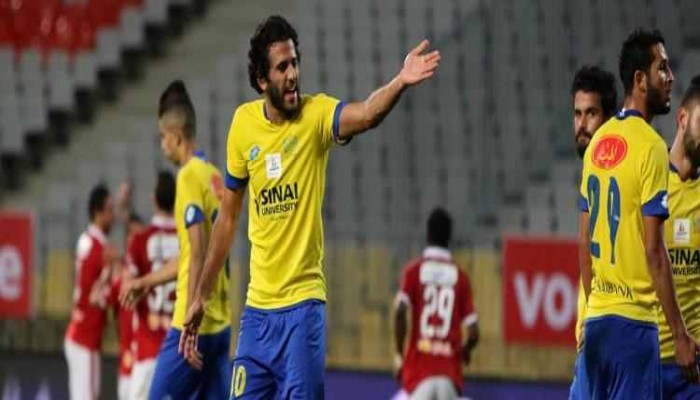 مروان محسن ينقذ الإسماعيلي بهدف تعادل في الوقت الضائع مع انبي