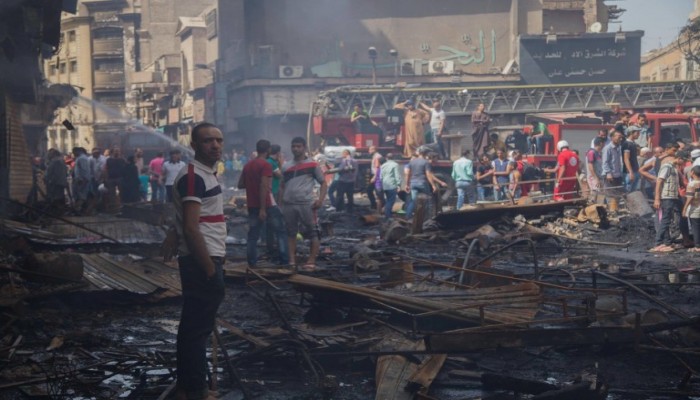 تجدد الحرائق بالعتبة.. والحكومة تصرف 5 آلاف جنيه لكل متضرر