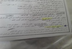 أخطاء في آية قرآنية واعتبارها ''بيت شعر'' في امتحان إعدادي تلا بالمنوفية