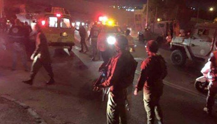 إصابة 3 صهاينة بانفجار قرب مدخل "حزما" شمال القدس