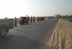 فعالية مناهضة للانقلاب لثوار الحسينية بالشرقية