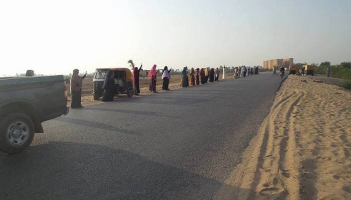 فعالية مناهضة للانقلاب لثوار الحسينية بالشرقية