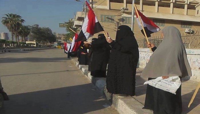 وقفة لحرائر أبو كبير بالشرقية احتجاجاً على الأوضاع الاقتصادية