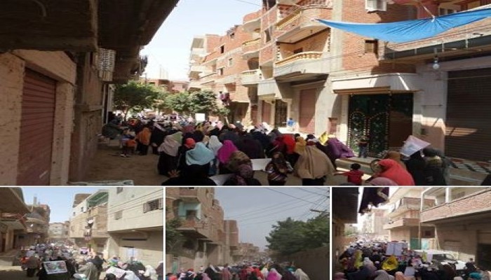 ثوار العدوة يخرجوا فى مسيرات حاشدة رفضا لحرق مصر ومطالبة باسقاط الانقلاب