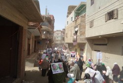 صور الشهداء تتقدم مسيرة العدوة قرية الرئيس مرسى بالشرقية