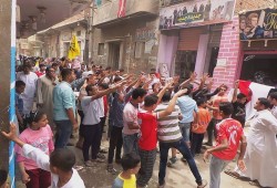 شاهد.. الفيوم تنتفض بأكثر من 20 فعالية في مستهل أسبوع "السيسي يحرق مصر"