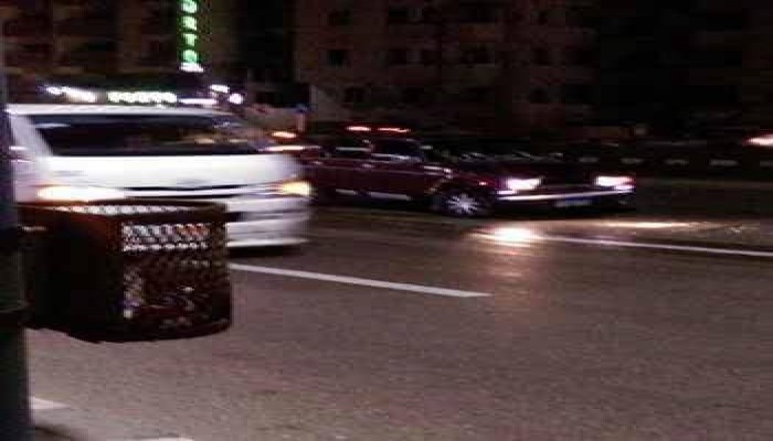 تكدس مروري بنفق المحروسة بالإسكندرية بسب حادث تصادم