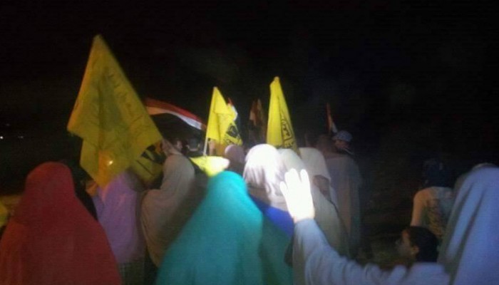مسيرة حاشدة لثوار "مركز دمنهور" تطالب بإسقاط حكم العسكر