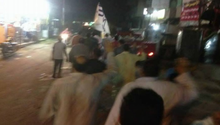 مسيرة ليلية لثوار الخطاطبة بالمنوفية في جمعة "السيسي يحرق مصر"
