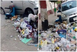 القمامة تغزو دمياط وتملأ أهم ميدان بالمدينة.. وسط تجاهل مسؤولي الانقلاب