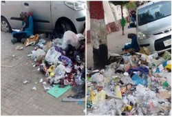 القمامة تغزو دمياط وتملأ أهم ميدان بالمدينة.. وسط تجاهل مسؤولي الانقلاب