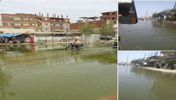 حكومة الانقلاب بالبحيرة تتجاهل غرق قرية "الشعراوي" فى الصرف الصحى